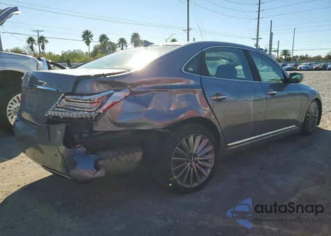 2015 Hyundai Equus Signature z USA, uszkodzony, nr VIN KMHGH4JH5FU096837